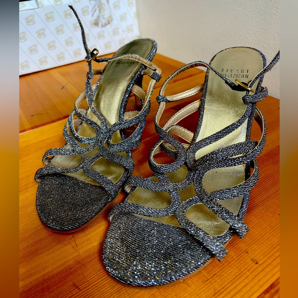Silver Sparkle Stuart Weitzman - image 1